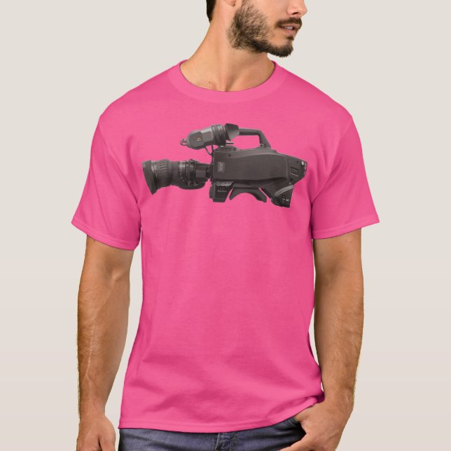 T-shirt Caméra De Télévision (Devant)