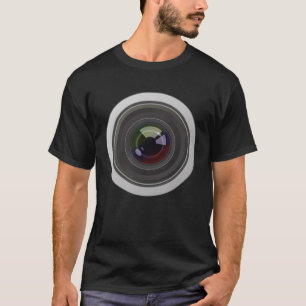 T-shirt Camera Lens Photographe Ne jamais perdre Focus Pho