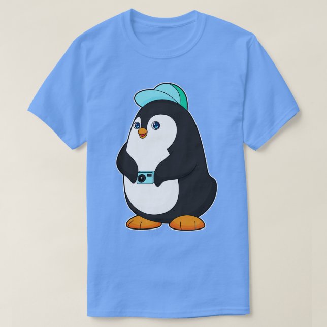 T-shirt Caméra Penguin (Design devant)