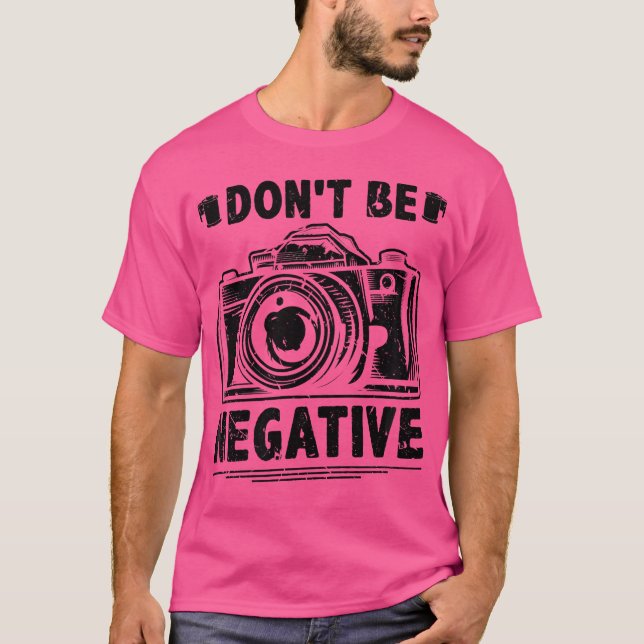 T-shirt Camera Photography (Devant)