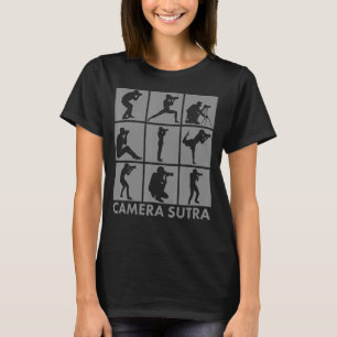 T-shirt Camera Sutra photographe Photographe Caméra