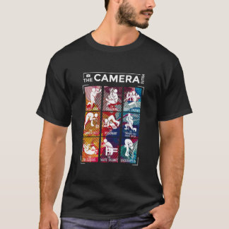 T-shirt Camera Sutra photographer taking photos camera gif