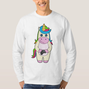 T-shirt Caméra Unicorn