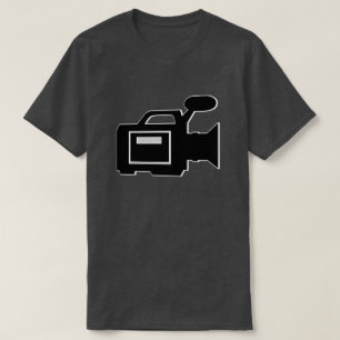 T-SHIRT CAMÉRA VIDÉO RÉTRO CLASSIQUE