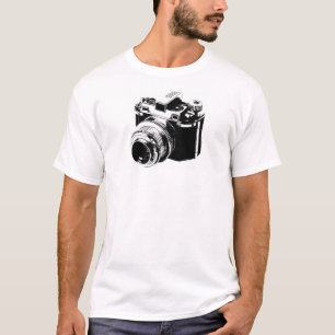 T-shirt Caméra vintage