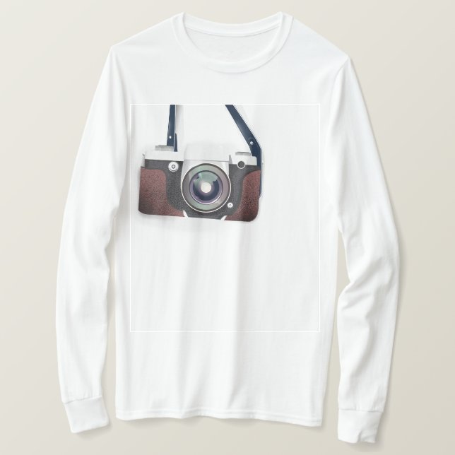 T-shirt Caméra Vintage vintage (Design devant)