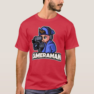 T-shirt Cameraman film vidéo réalisateur films amis