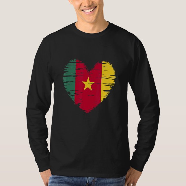 T-shirt Cameron Heart Cameron Drapeau Cameron Pride (Devant)