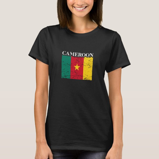 T-shirt Cameroon African Pride and Heritage  1 (Devant)