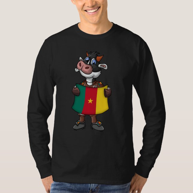 T-shirt Cameroon Cow Fan (Devant)