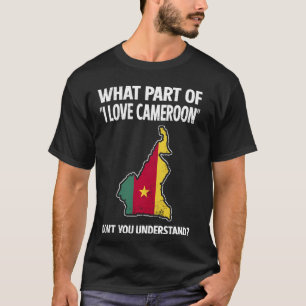 T-shirt Cameroun Cameroun Cameroun Cameroun Racines Hérita