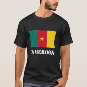 T-shirt Cameroun Camerounais Racines Camer de Fierté Camer