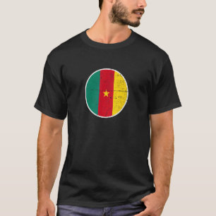T-shirt Cameroun Fier Drapeau camerounais