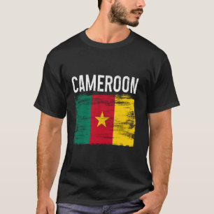 T-shirt Cameroun : Fière des racines africaines