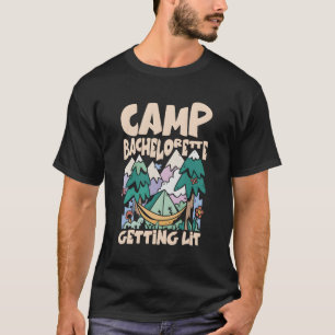 T-shirt Camg Bridal Py Camp Enterrement de Vie de Jeune Fi