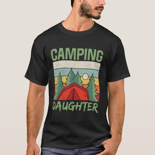 T-shirt Camg Camping Camping Camping Camping Camping Campi (Devant)