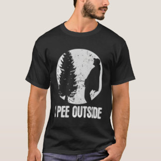 T-shirt Camg For I Pee Extérieur Inapproprié