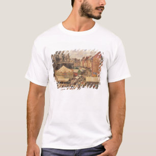 T-shirt Camille Pissarro la foire dans Dieppe, Morni