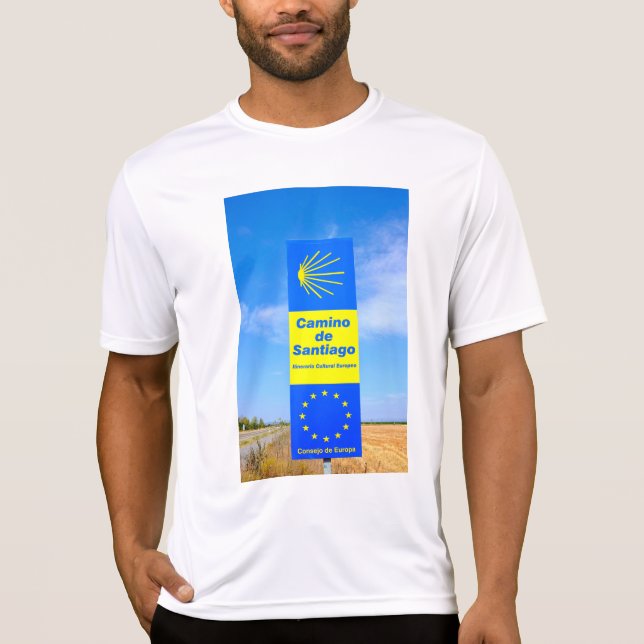 T-shirt Camino de Santiago (Devant)