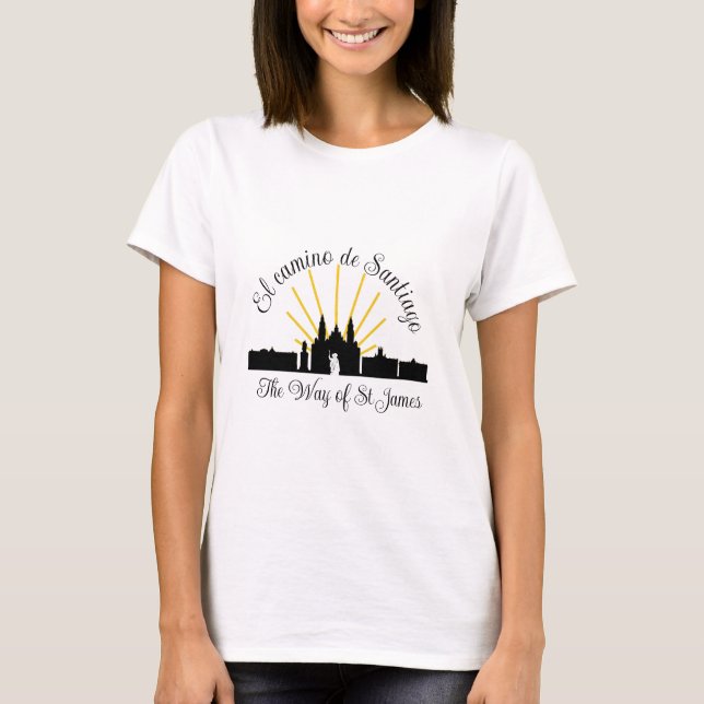 T-shirt Camino de Santiago (Devant)
