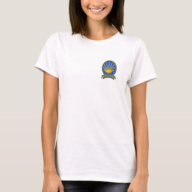 T-shirt Camino de Santiago (Devant)
