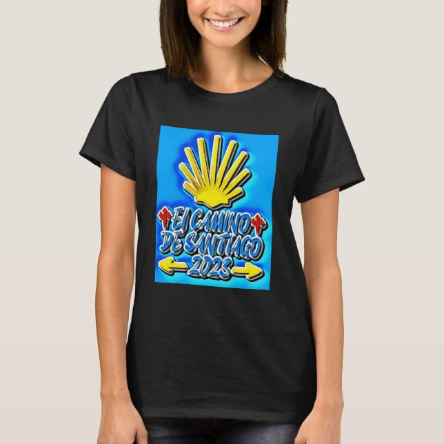 T-shirt Camino de Santiago (Devant)