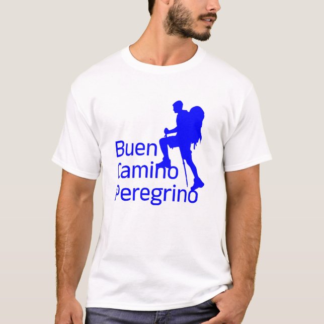 T-shirt Camino de Santiago Le chemin de saint Jacques 0327 (Devant)