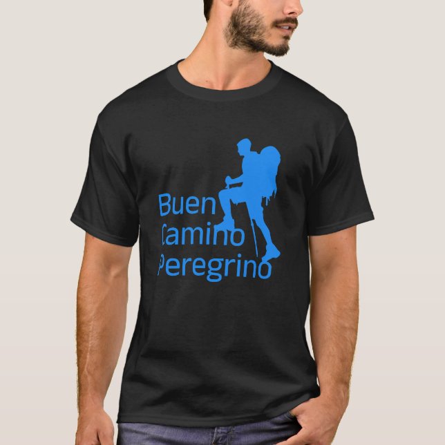 T-shirt Camino de Santiago Le chemin de saint Jacques 0329 (Devant)