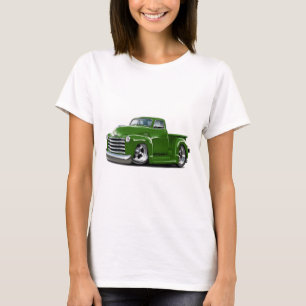 T-shirt Camion 1950-52 vert de Chevy