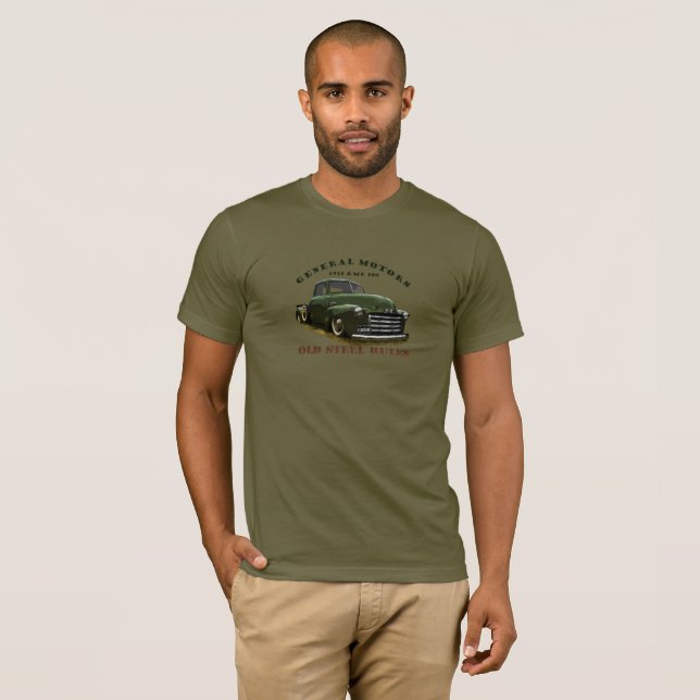 T-shirt Camion 1951 de General Motors GMC 100. Vieilles (Devant entier)