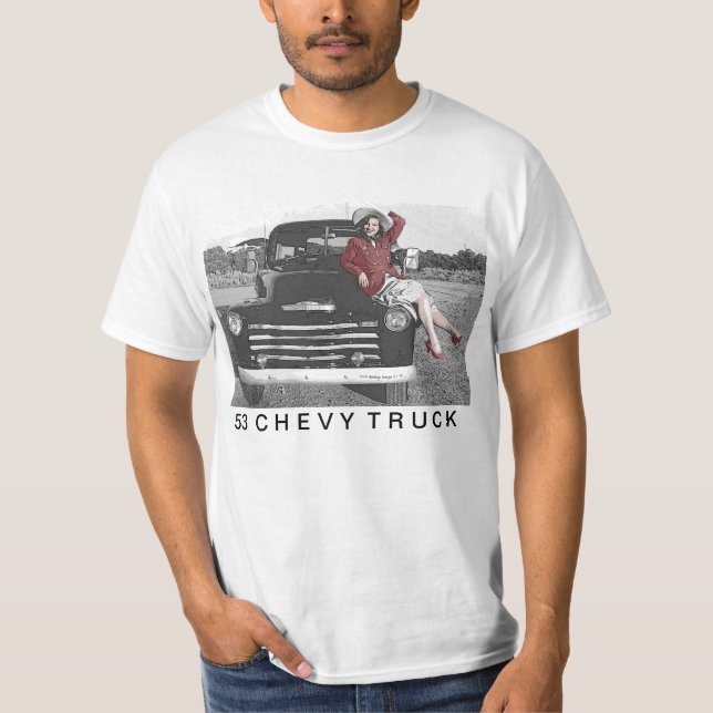 T-shirt Camion 1953 de Chevy (Devant)
