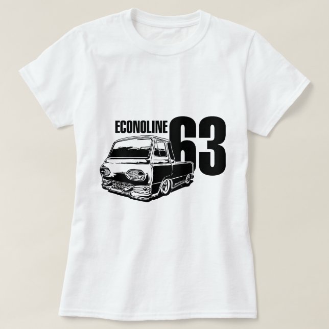 T-shirt Camion 1963 d'Econoline (Design devant)