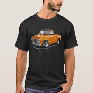 T-shirt Camion 1970-72 d'orange de Chevy C10