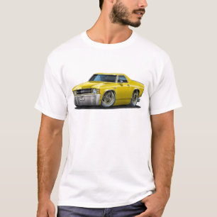 T-shirt Camion 1971-72 jaune d'EL Camino