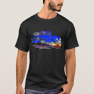 T-shirt Camion 1988-98 de bleu de Silverado