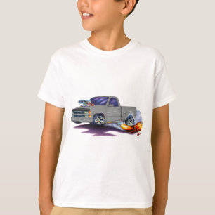 T-shirt Camion 1988-98 de gris de Silverado