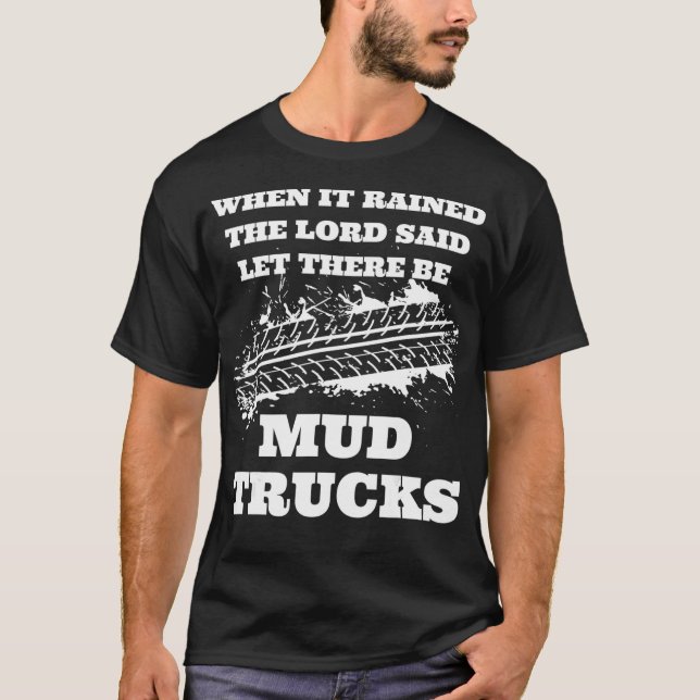 T-shirt Camion à boue (Devant)