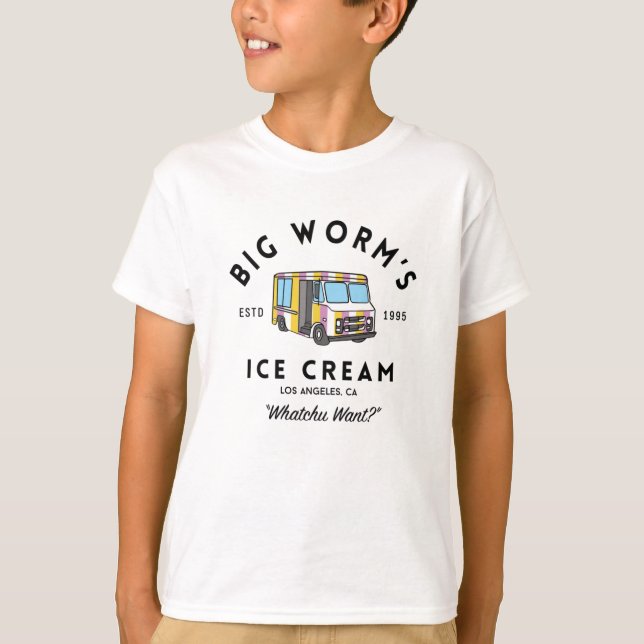 T-shirt Camion à glace amusant (Devant)