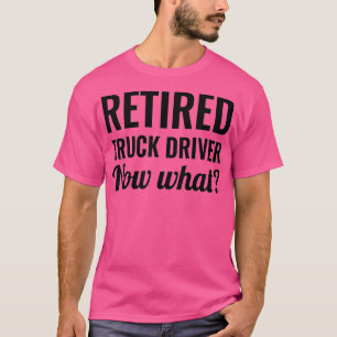 T-shirt Camion à la retraite