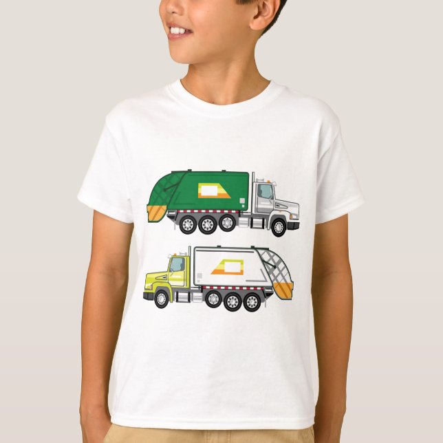 T-shirt Camion à ordures (Devant)