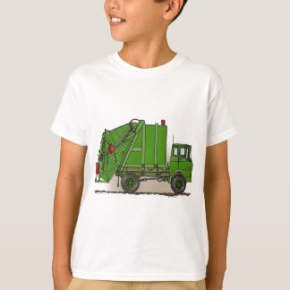 T-shirt Camion à ordures rouges