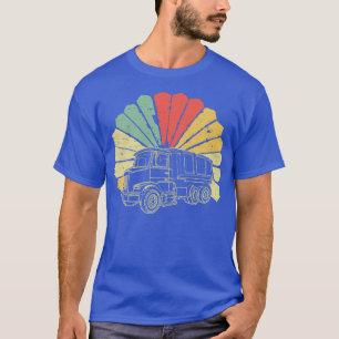 T-shirt Camion à ordures Vintage rétro