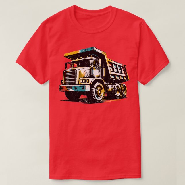 T-shirt Camion à vide (Design devant)