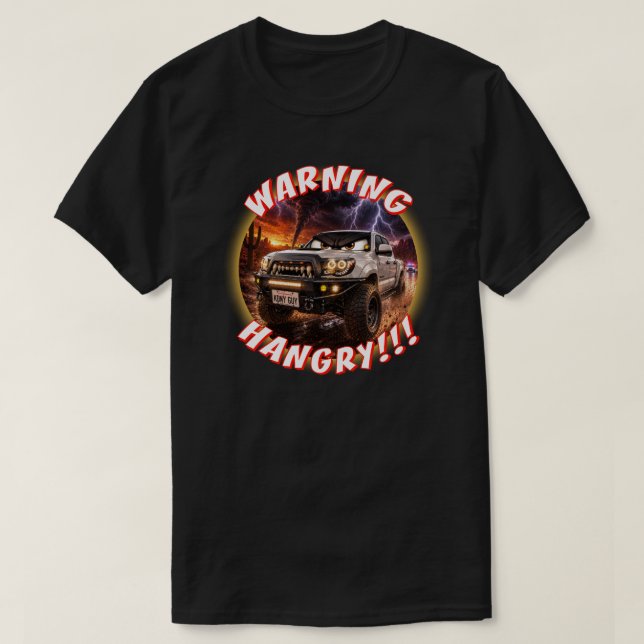 T-shirt Camion affamé (Design devant)
