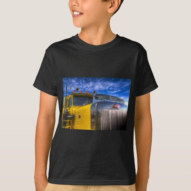 T-shirt Camion américain de puissance (Devant)