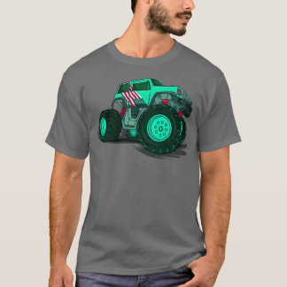 T-shirt Camion américain Monster