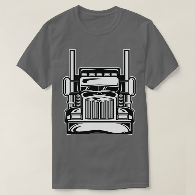 T-shirt Camion Brummi Autobahn Transport Essence Camion 1 (Design devant)
