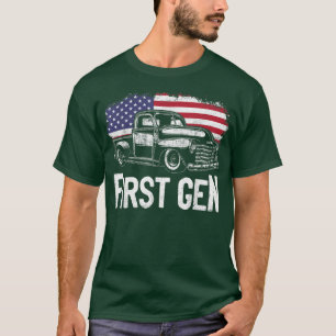 T-shirt Camion classique de première génération Lov Vintag
