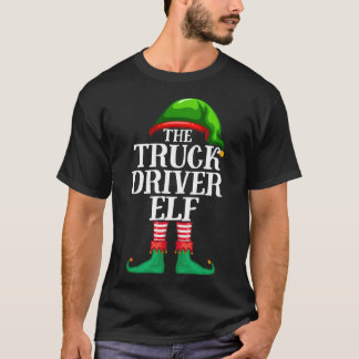 T-shirt Camion conducteur Elf Correspondant Famille Pyjama