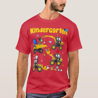 T-shirt Camion Construction jardin d'enfants Enseignant Pr